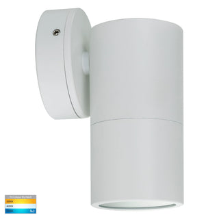 HV1137T White Single TRI Colour Fixed LED Wall Light