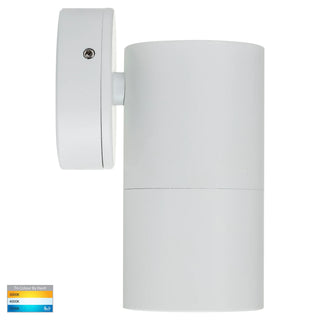 HV1137T White Single TRI Colour Fixed LED Wall Light