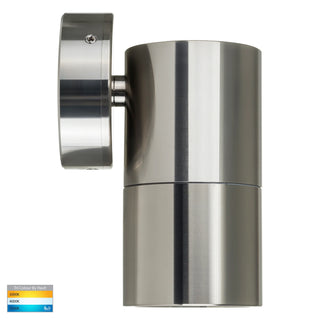 HV1185T Tivah Titanium Aluminum TRI Colour 7W Fixed Down Wall Pillar Light