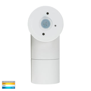 HV1235T White TRI Colour Single Adjustable LED Wall Light