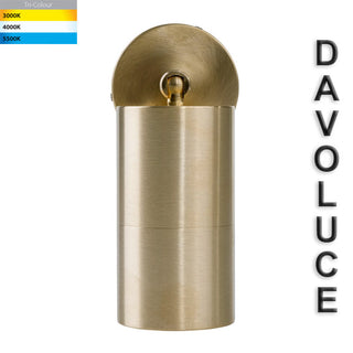 Havit HV1257GU10T - Tivah Solid Brass TRI Colour Single Adjustable Wall Pillar Lights from Davoluce