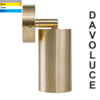 Havit HV1257MR16T - Tivah Solid Brass TRI Colour Single Adjustable Wall Pillar Lights from Davoluce