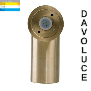 Havit HV1257MR16T - Tivah Solid Brass TRI Colour Single Adjustable Wall Pillar Lights from Davoluce