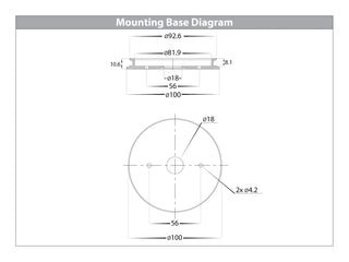 HV1337T White Double Adjustable LED Wall Light