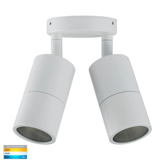 HV1337T White Double Adjustable LED Wall Light