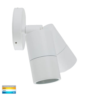 HV1337T White Double Adjustable LED Wall Light