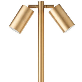 HV1405T-BR Tivah Solid Brass TRI Colour Double Adjustable LED Bollard Spike Light from $300.00. ONLINE SPECIAL!!! Havit Lighting, Garden lights from Havit Lighting, Solid Brass garden lights, Bollard Spike Lightlights