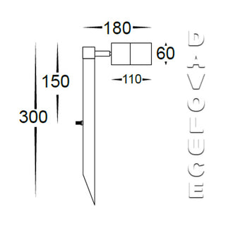 HV1413 Solid Copper LED Spike Light, Davoluce Lighting, HAVIT Lighting