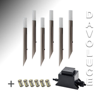 Havit HV1438 Garden Spike Light 6 Pack Kit. We have one of the largest range of LED garden spike lights on display at our Elsternwick showroom. Visit us in-store or online at Davolucelighting.com.au for latest designs and ideas for garden lights.