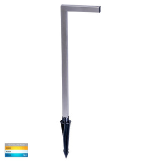 HV1459T-SS316 - Nedia Square 7w Tri Colour 316 Stainless Steel Garden Spike Light from $130.00. Call us for the best price for Havit Lighting garden spike lights and bollards, we have the Best garden spike lights in Australia, 12v Garden bollard lights