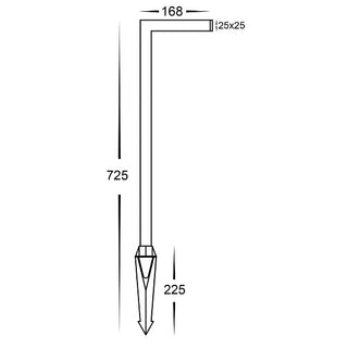 HV1459T-SS316 - Nedia Square 7w Tri Colour 316 Stainless Steel Garden Spike Light from $130.00. Call us for the best price for Havit Lighting garden spike lights and bollards, we have the Best garden spike lights in Australia, 12v Garden bollard lights