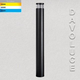 Havit HV1618T-BLK - Maxi 900 Black Louvred LED Bollard Light from $299.00 available at Davoluce Lighting