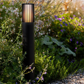 Havit HV1693T-BLK-240V - Tenac Aluminium Black Tri Colour LED Bollard Light