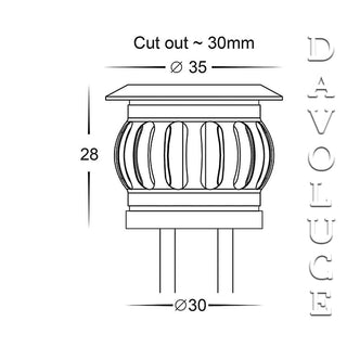 HV2826RGB FLAME 6x0.5w Diy mini deck light kit |DaVoluce Lighting Studio- Australia Wide Delivery, exterior lights, decklights, Australia wide delivery, Melbourne, Sydney, Adelaide, Gold coast, Hobart, Davoluce lighting