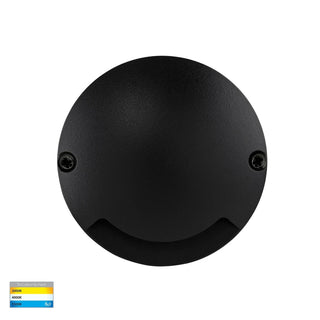 Havit HV2871T-BLK-12V - Dome Black Aluminium One Way LED Deck Lights