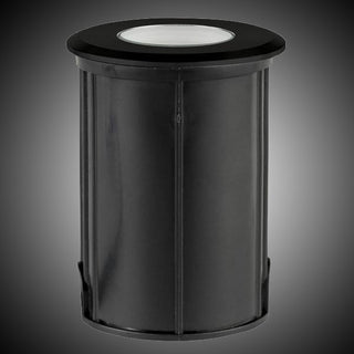 LUC Silver or Black Aluminium 5W LED Deck or In-ground lights   LUC.G5-BK83-826