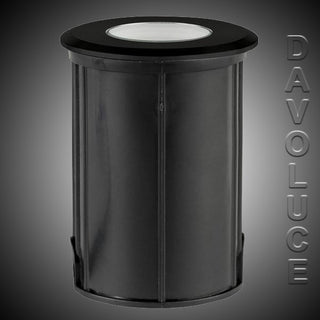 HV2882-BLK - Elite Black Aluminium LED Deck or Inground lights, Davoluce Lighting