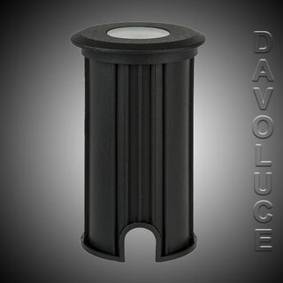 HV2892-BLK - Mini Ollo Black LED Step or Inground Light from Davoluce Lighting