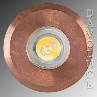 HV2892 Copper MINI OLLO Recessed, copper step lights, stainless steel steplights, exterior lighting, outdoor step lights, outdoor step lighting led, outdoor step lighting ideas, Australia wide delivery, Melbourne, Sydney, Brisbane