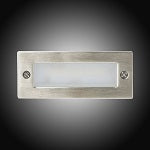 HV3007T BATA Recessed 3W LED Brick light with open face cover HV3007T-SS316-12V