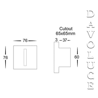 HV3102 Recessed square LED step light from HAVIT |DaVoluce Lighting Studio- Australia Wide Delivery