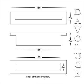 HV3103 Recessed Rectangle LED step light from HAVIT |DaVoluce Lighting Studio- Australia Wide Delivery