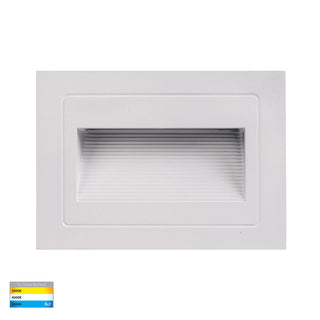 Havit HV3113T-WHT-240V | HV3113T-WHT-12V - Trin White Rectangular Recessed LED Step Light