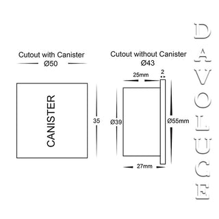 HV3216 Mini White Recessed Square LED step light from HAVIT |DaVoluce Lighting Studio- Australia Wide Delivery