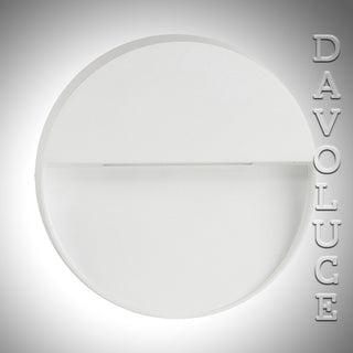 Davoluce Lighting | HV3277 VIRSMA Round Outdoor Step Light 4W from Havit LED Wall Lights, Black or White Step Lights. Delivery in all Australia