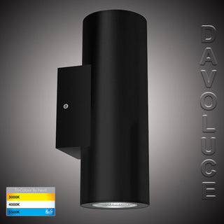 Havit HV3626T-BLK Aries 316 Stainless Steel Black Up & Down LED Wall Light | Davoluce Lighting