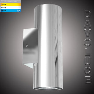 Havit HV3626T-PSS316 Aries Polished 316 Stainless Steel Up & Down LED Wall Light | Davoluce Lighting