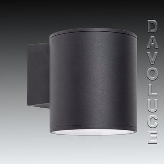 Havit HV3628T-BLK - PORTER 15w LED Black Large Fixed Down Wall Light | Davoluce Lighting