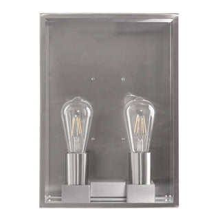 Havit HV36592W - Bayside Stainless Steel 2 Light Wall Light
