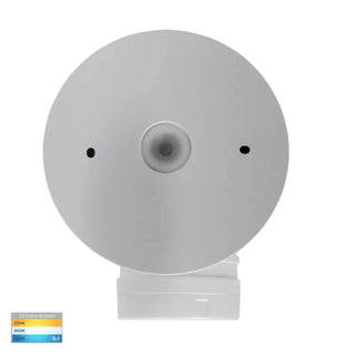 Havit HV3791T-WHT - Focus Polycarbonate White Single Adjustable Spot Light. IP65 Exterior flood lights, 15w outdoor flood lights, Polycarbonate external spot lights available from Davoluce Lighting