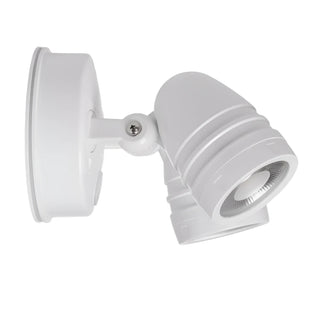 Havit HV3793T-WHT - Focus Polycarbonate White Double Adjustable Spot Light. IP65 Exterior flood lights, 15w outdoor flood lights, Polycarbonate external spot lights available from Davoluce Lighting