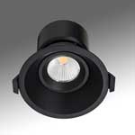 HV5514T PRIME Fixed Deep Tri Colour LED downlightHV5514T-BLK