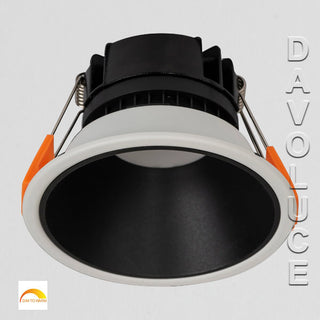 Havit HV5528D2W-WB - Gleam White with Black Insert Fixed Dim to Warm LED Downlight from $39.00. Transition LED Dim To Warm Downlights Australia - Davoluce