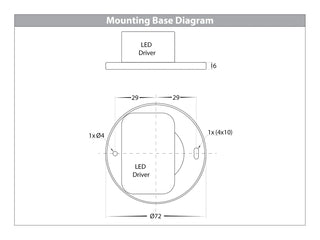 HV5812T - NELLA 7w LED Adjustable Surface Mounted Downlight