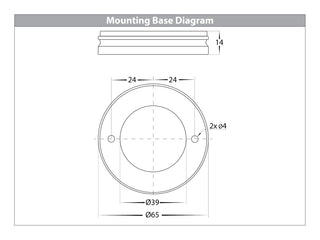 HV5823T-NELLA 12w Surface Mounted Adjustable Tri-colour LED Downlight