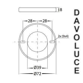 Havit HV5841S-WHT Nella White 7w Surface Mounted LED Downlight  | surface mounted downlight outdoor, surface mounted led downlights Australia. Australia wide delivery by Davoluce Lighting