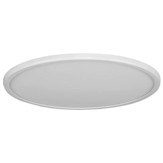 Havit HV5879T-WHT - Slim White 40w LED Ceiling Mounted Oyster Light. We have a huge range of slimline LED oyster lights available for immediate delivery, slimline lights for low ceilings, dimmable slimline LED Oyster lights Australia. Davoluce Lighting