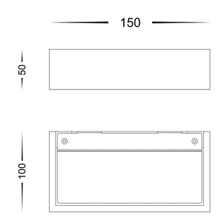 Havit HV8069 - Sunrise Small LED Plaster Wall Light