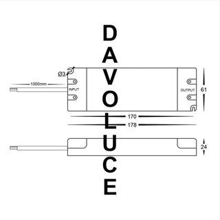 Havit HV9660-60W - 60W Indoor Dimmable LED Driver from Davoluce