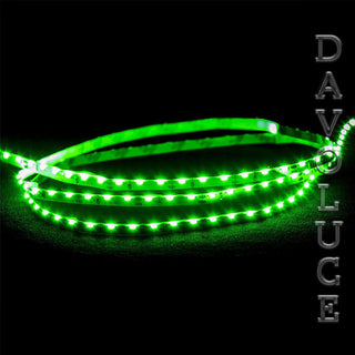 HV9723-IP20-96SM-G - 7.7w IP20 Side Mounted LED Strip Green from Davoluce Lighting