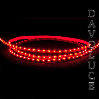 HV9723-IP20-96SM-R - 7.7w IP20 Side Mounted LED Strip Red from Davoluce Lighting