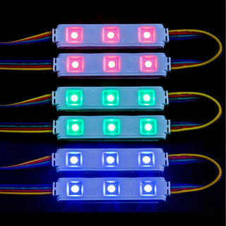 Set of 20 IP65 0.72w 12v DC RGB LED Signage Modules