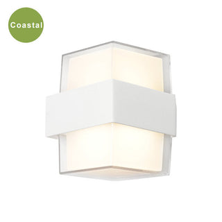 Cougar Haast Exterior | Marine grade exterior wall lights suitable for coastal installations. square glass LED wall lights Melbourne. coastal rated decorative outdoor lighting. marine grade exterior wall lights Sydney. Brisbane, Perth. Adelaide