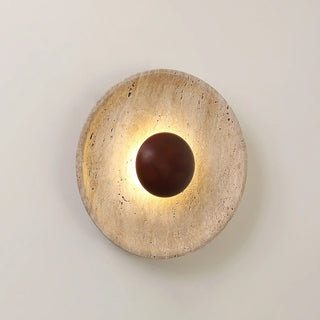 Travertine Wall Light. Selene wall light