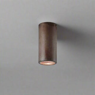 Lightco Girasoli Ceiling Light by Il Fanale. Solid Brass surface mounted downlights. Aged brass surface mounted LED downlights. Rustic finish surface mounted LED downlights.