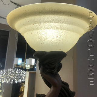 Indianna Lady Floor Lamp from Davoluce Lighting - Beautiful, sophisticated floor lamp inspired of Art Deco style